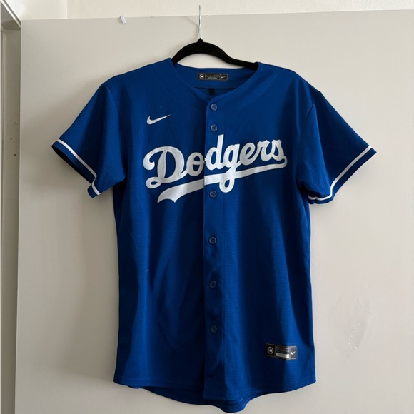 DODGERS Nike Royal Blue MLB Jersey - Picture 1 of 4
